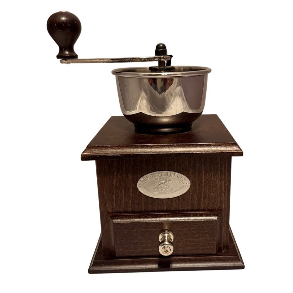 Peugeot Bresil Coffee Mill Walnut Manual Burr Grinder France - Picture 2 of 8